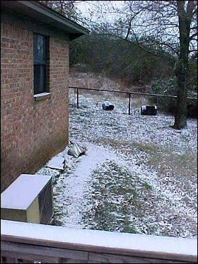 Snowing
