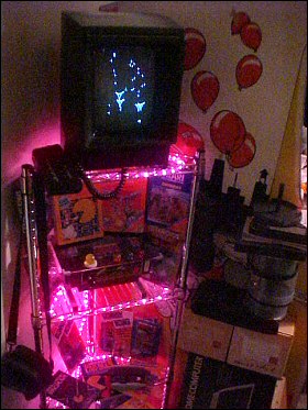 Bow to my mighty purple Vectrex
