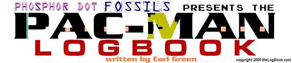The Pac-Man LogBook, by Earl Green