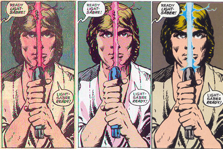 Star Wars - Different Colorists