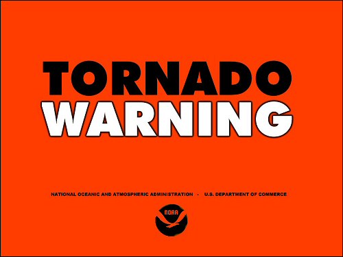 TORNADO WARNING