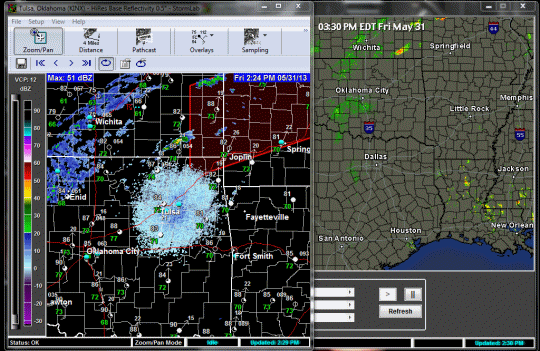 OKC tornado outbreak May 31st