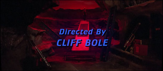 Directed by Cliff Bole