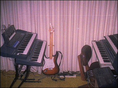 Earl's first apartment - recording studio