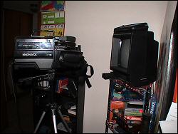 The old camcorder vs. the Vectrex