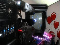 The old camcorder vs. the Vectrex