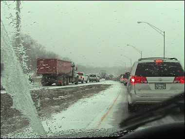 Winter weather - western Arkansas - January 31, 2007