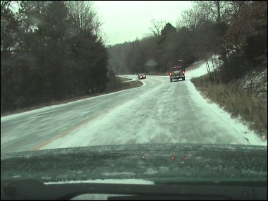 Winter weather - western Arkansas - January 31, 2007