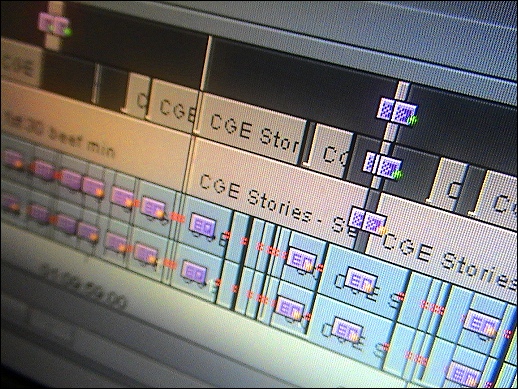 CGE DVD Edit Timeline