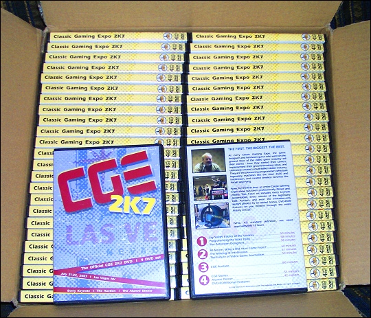 CGE 2K7 DVDs