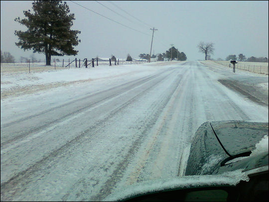 Driving on ice