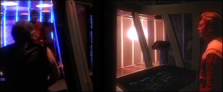 Star Trek V Enterprise transporter room
