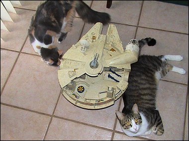 Oberon vs. the Millennium Falcon