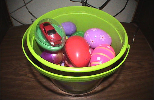 Evan's Easter Eggs!