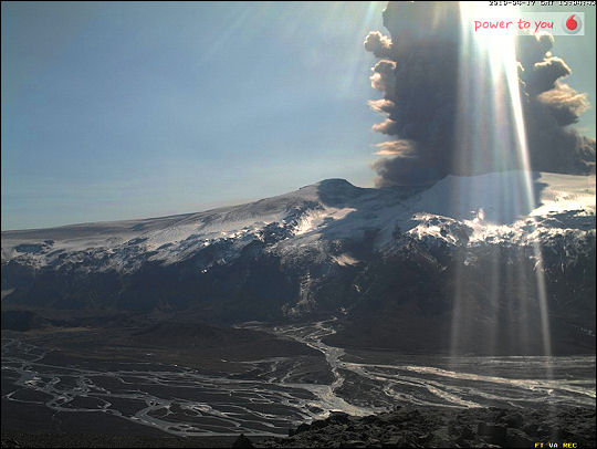 Iceland volcano-cam