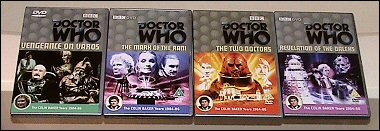 Doctor Who Colin Baker DVDs