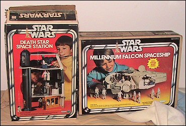 Vintage Star Wars toys - click to see full size photo