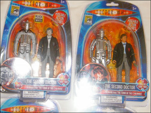 The Second Doctor + B&W variant