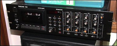 Tascam 4-track recorder