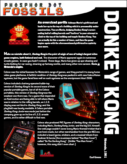A test of Donkey Kong's mettle