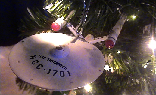 Star Trek Christmas ornaments