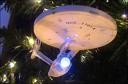 Star Trek Christmas ornaments