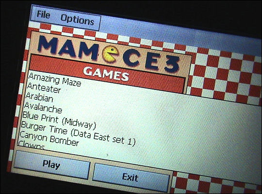 MobilePro MAME