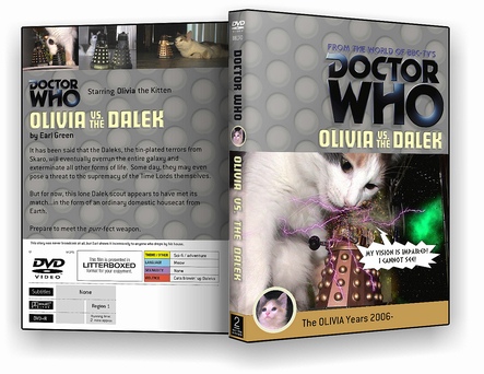 Olivia Vs. The Dalek cover by Earl Green