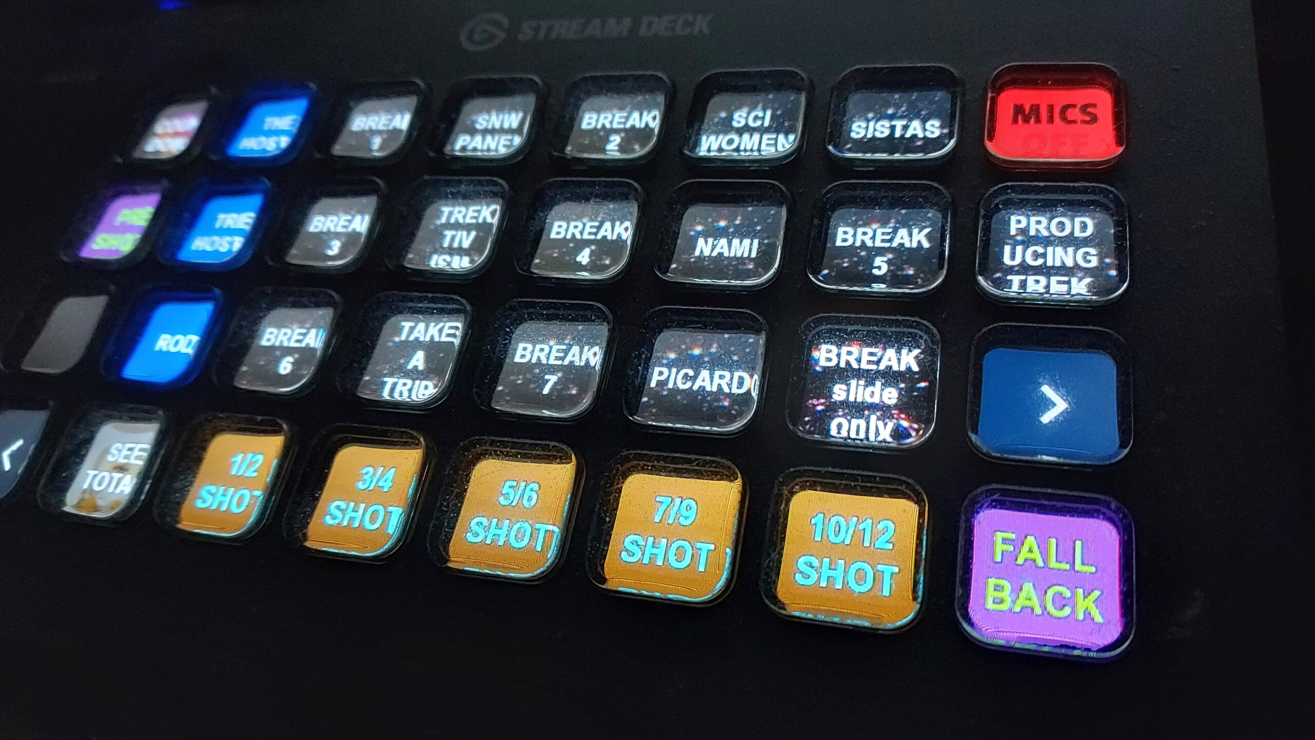 TrekTalks control interface