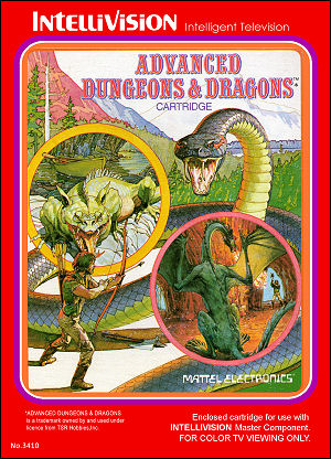Advanced Dungeons & Dragons Cartridge