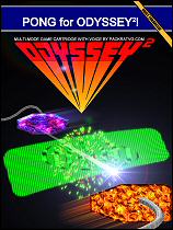 Unused Pong For Odyssey² artwork