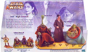 Star Wars Jedi Council figures - photo copyright 2004 Earl Green / theLogBook.com