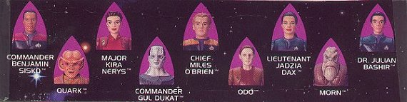 Star Trek: Deep Space Nine action figures - photo copyright 1999 Earl Green / theLogBook.com