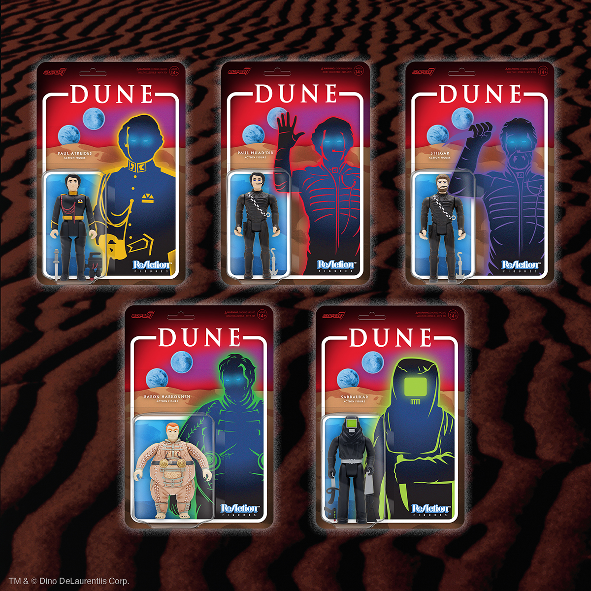 Dune ReAction figures