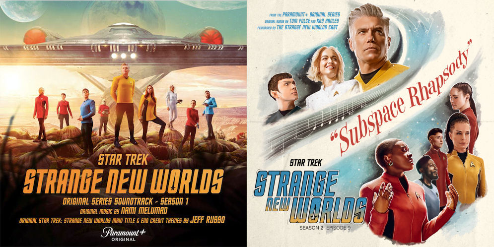 Star Trek: Strange New Worlds soundtracks