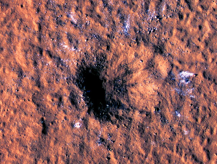 Mars impact crater